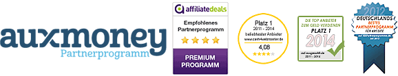 auxmoney-Partnerprogramm Logo